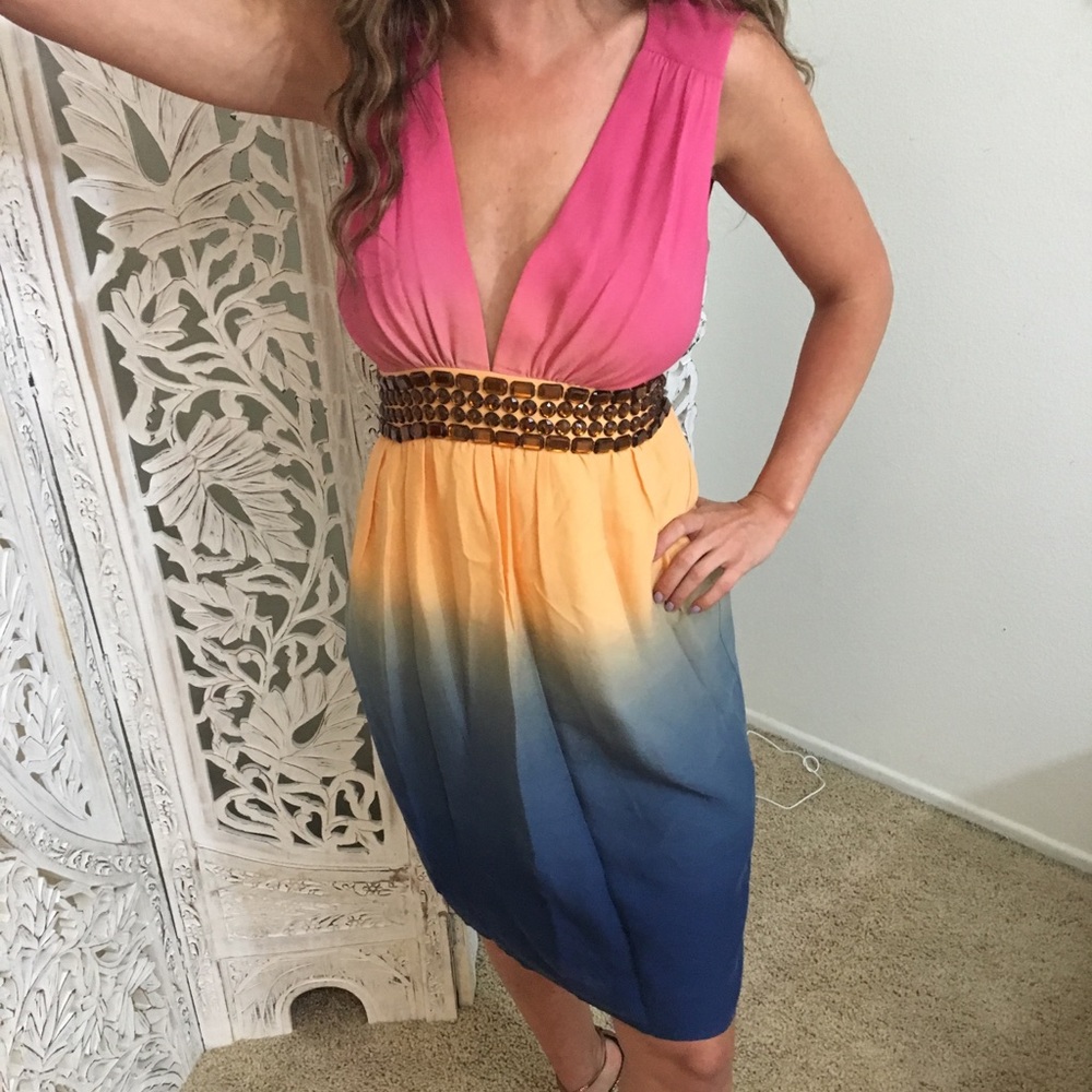 ‼️Neiman Marcus ombré cocktail dress